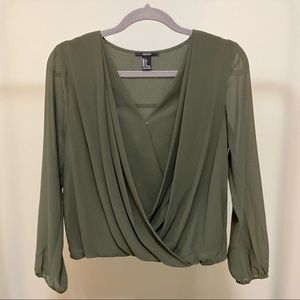 Forever 21 Long Sleeve Blouse